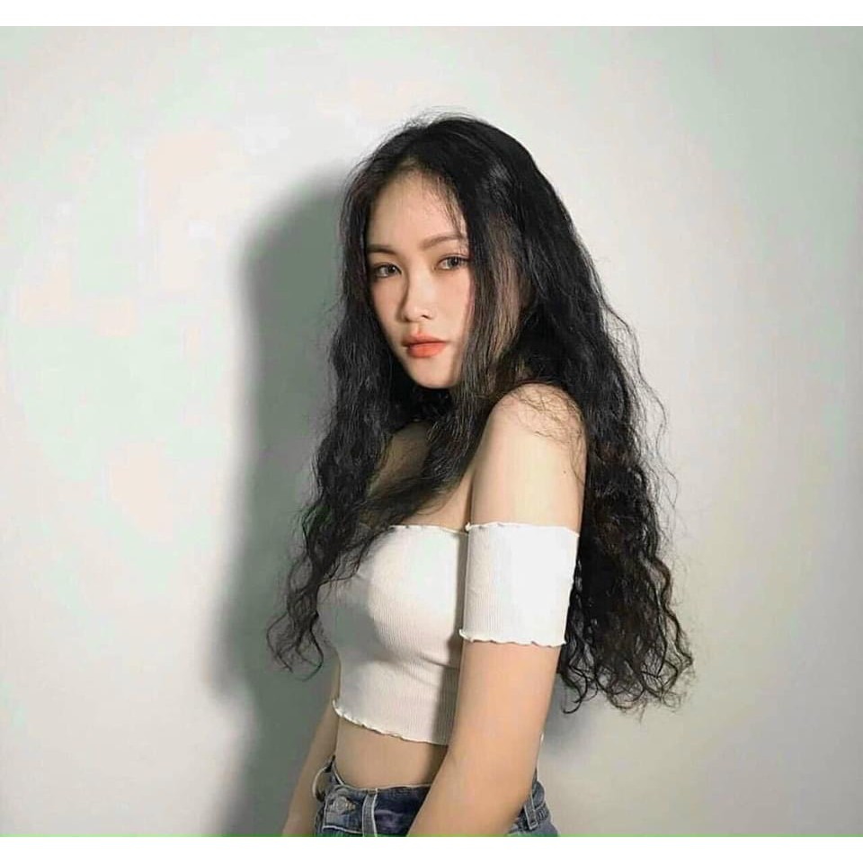 🌼 Áo croptop trễ vai bèo ngực 🌼