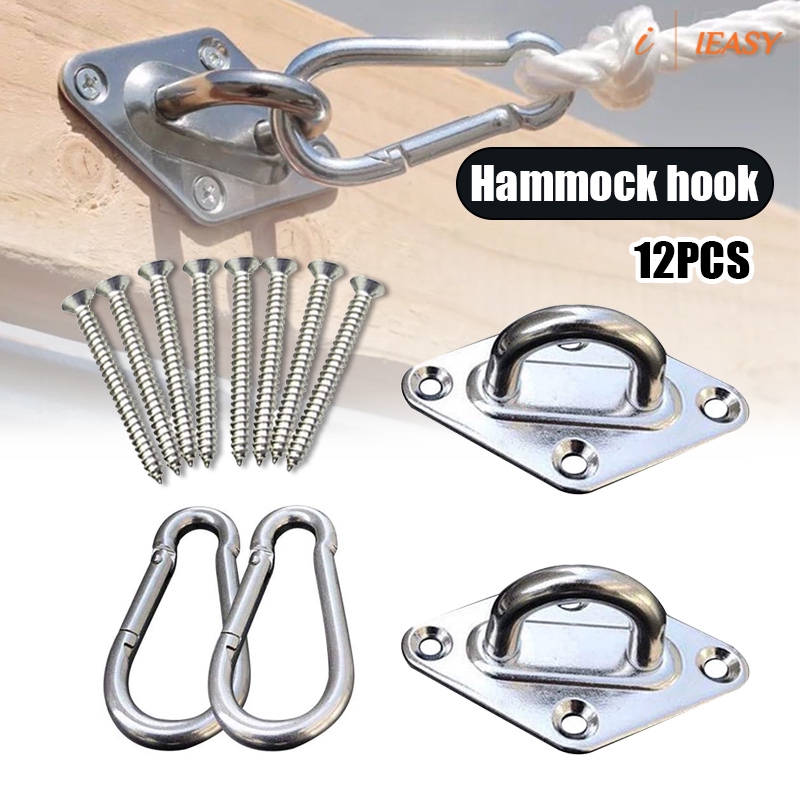 Set 12 món phụ kiện gắn và treo võng