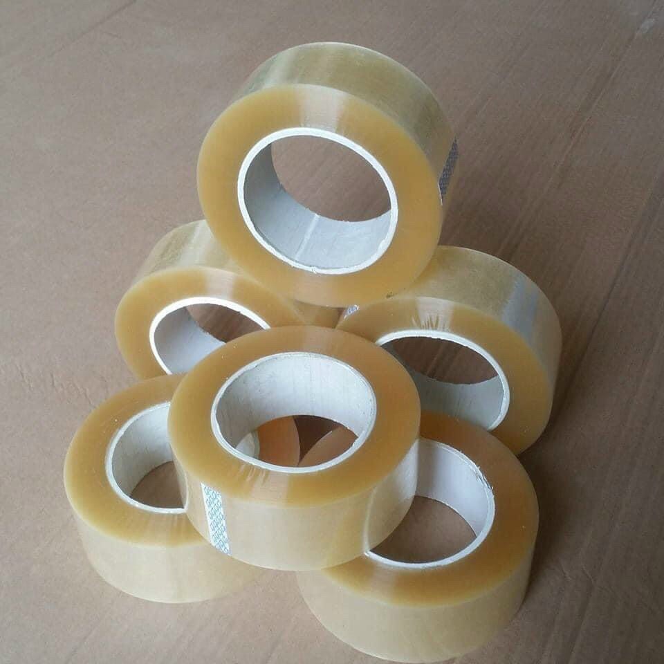 Băng dính cuộn 1kg lõi mỏng, băng keo giá rẻ tại Hà Nội