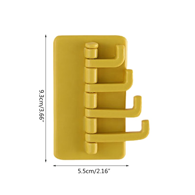 Móc Treo Dán Tường Siêu Dính Thiết Kế Hình Đàn Xylophone Cho Phòng Tắm