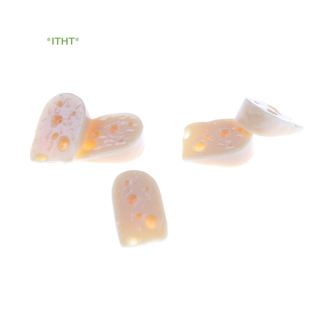 Bộ 5 Phô Mai Mini Tỉ Lệ 1 / 12 Dùng Trang Trí Nhà Búp Bê Mới