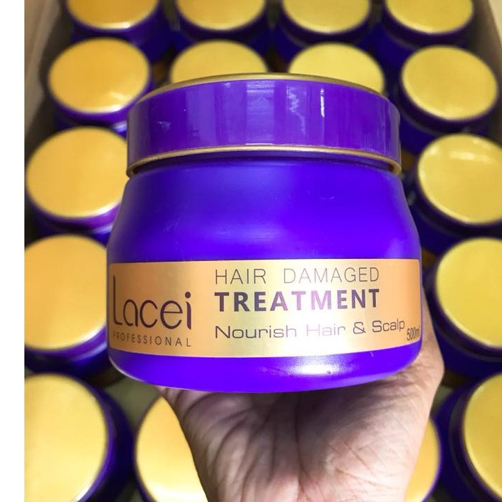 Hấp dầu Lacei Hair Damaged Treatment