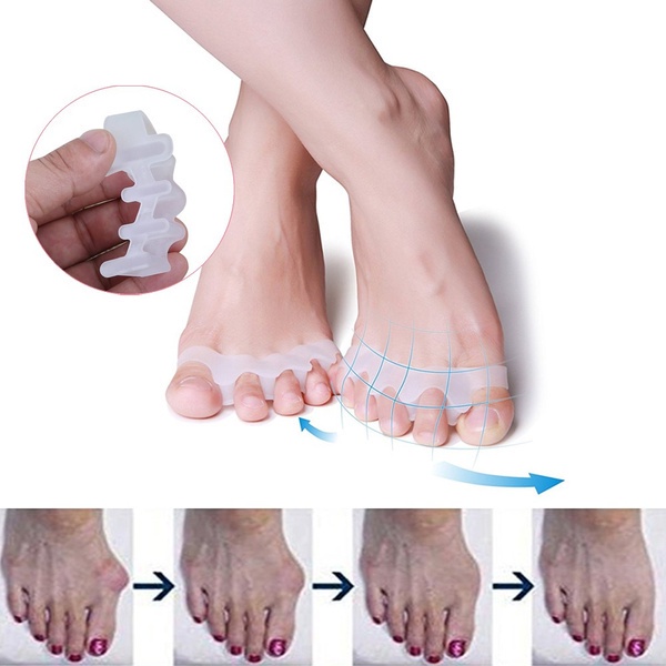 Dụng cụ nẹp tách ngón chân chỉnh hình ngón chân cái đàn hồi tiện lợi dành cho cả nam và nữ