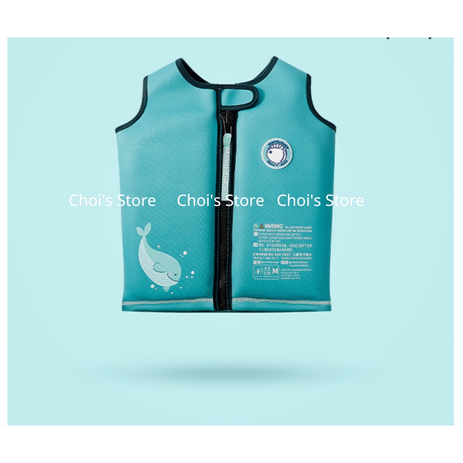 Áo phao bơi Mambobaby giữ ấm cơ thể cho bé từ 3 - 6 tuổi