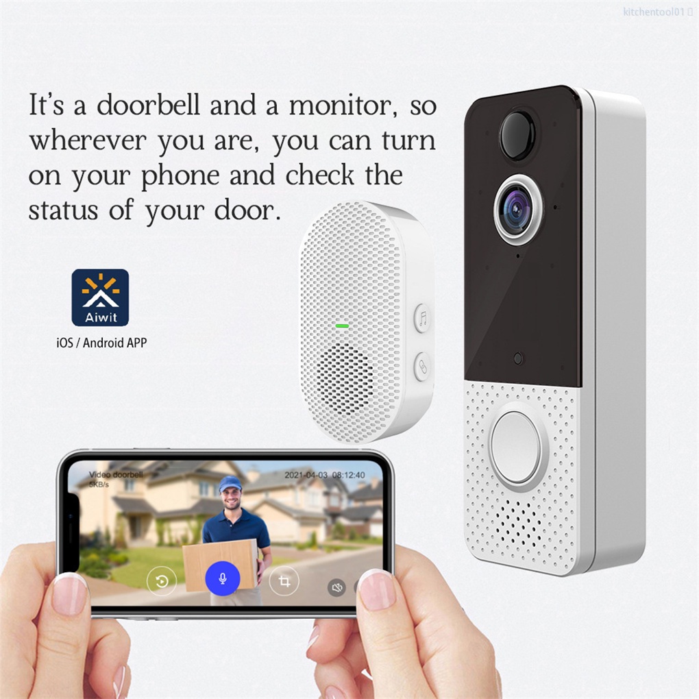 Thông Minh Chuông Cửa Không Dây Chống Thấm Nước Tiện Dụng Cho Nhà Bếptool01 | BigBuy360 - bigbuy360.vn