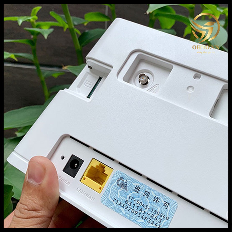 Bộ Phát Modem Wifi 4G/3G Huawei B311AS 853 (32 user) Cục Phát Sóng Wifi Tốc Độ Cao Ổn Định - OHNO VIỆT NAM