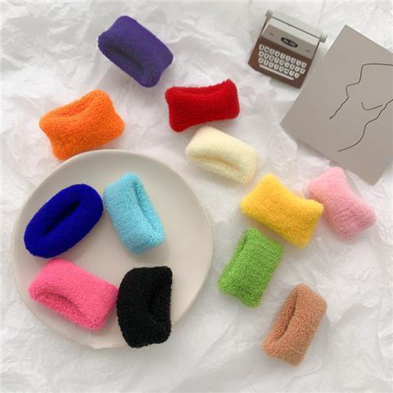 Dây buộc tóc màu kẹo đơn giản phong cách Hàn Quốc dễ thương chất lượng cao không đau cho bé gái