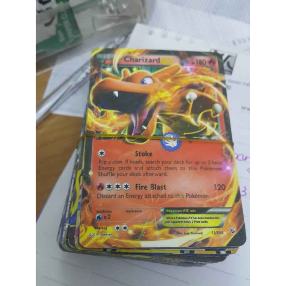 Bộ bài pokemon EX (bộ gồm 15 thẻ)