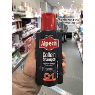 Dầu gội kích mọc tóc Alpecin C1 CHUẨN Đức chống rụng - Nguồn hàng Đức