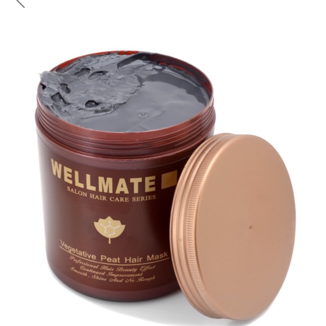 Kem ủ tóc siêu mượt Wellmate Vegetative Peat Hair Mask 1000ml