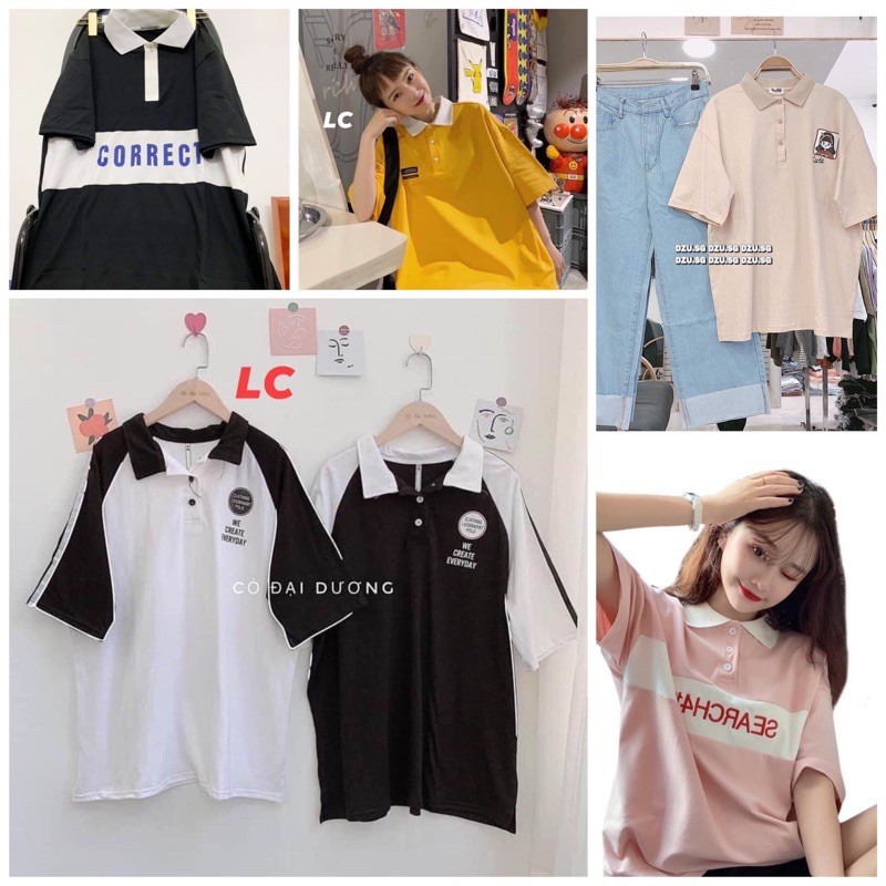 Áo thun( polo, phối) 80k 🎀