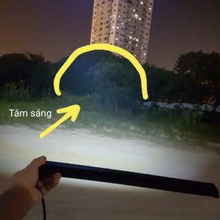 Đèn led light bar ôtô 18led 54w sáng trắng