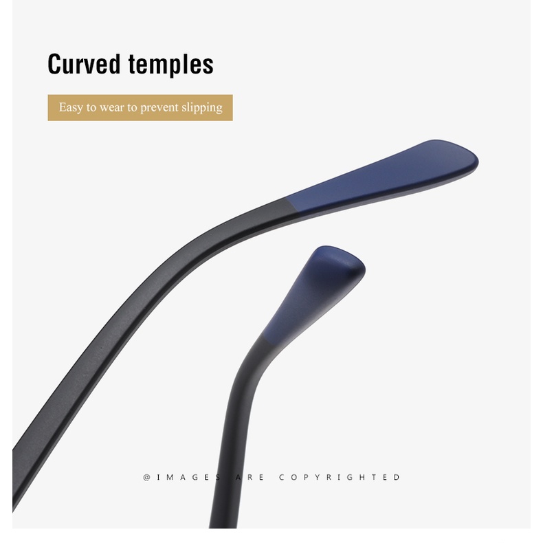 Kính mắt ZELIN 2320 gọng tròn chất liệu TR90 chống ánh sáng xanh thời trang cho unisex