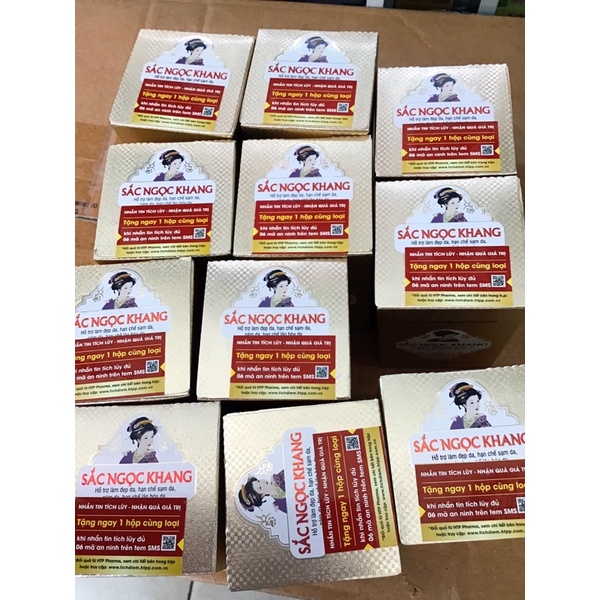 Viên uống Sắc Ngọc Khang 60 viên, chính hãng 6 tặng 1.