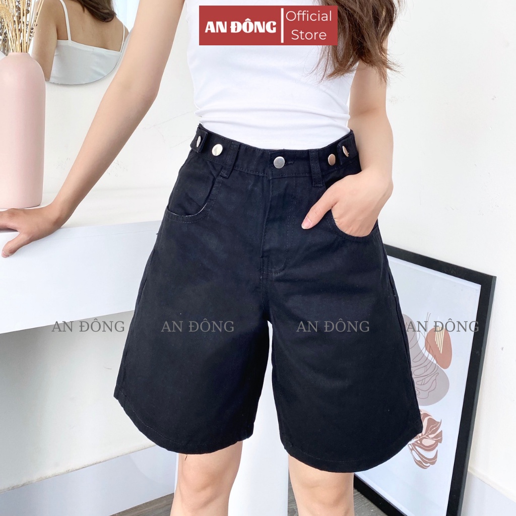 Quần Short Nữ Nút Gài Chỉnh Eo, Quần Sooc Đùi Nữ Cạp Cao Ulzzang Thời Trang (JN-5N) | BigBuy360 - bigbuy360.vn