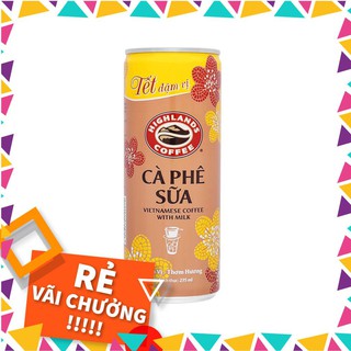 💖date mới💖 cà phê sữa highlands 235ml