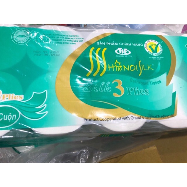 Giấy vệ sinh Hà Nội loại 1 năg 1,6kg hàng đẹp bán siêu thị