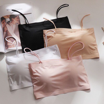Áo Bra su đúc 2 dây xinh xắn, tập gym/yoga thể thao dáng crotop hàng xịn giá rẻ - Quây 2 Dây Superbag 311