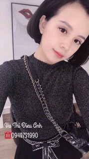 Áo len nhũ siêu sang