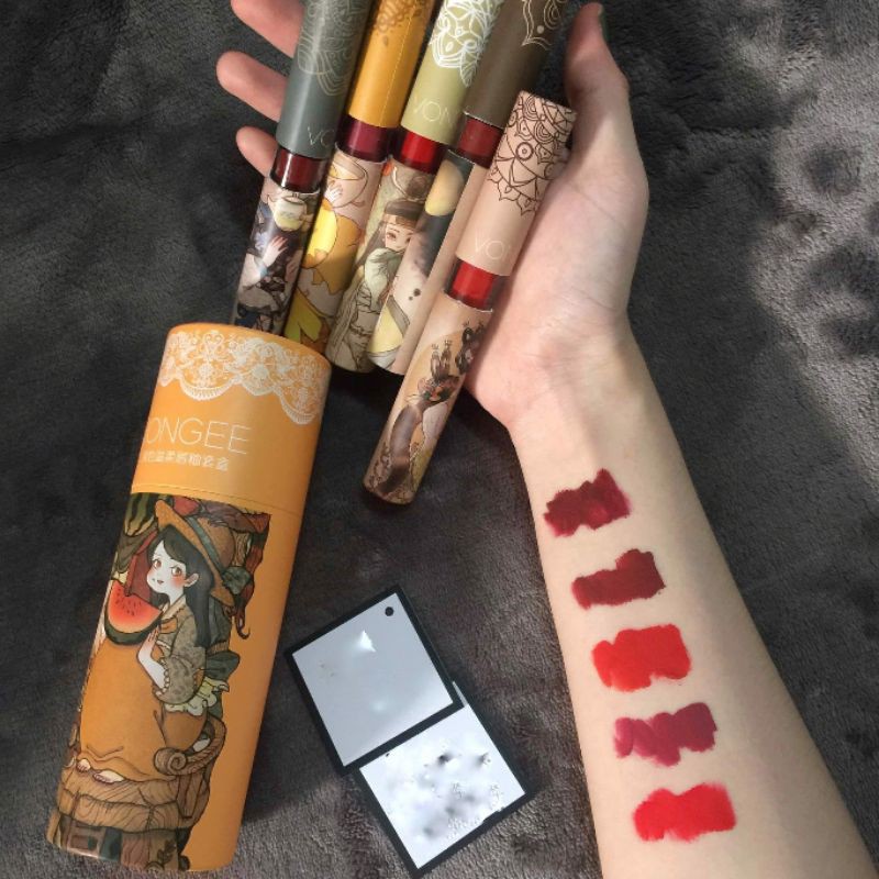 Son Ống Vongee 5 Cây To Mịn Và Lì, Màu Bền và Lâu Trôi | BigBuy360 - bigbuy360.vn