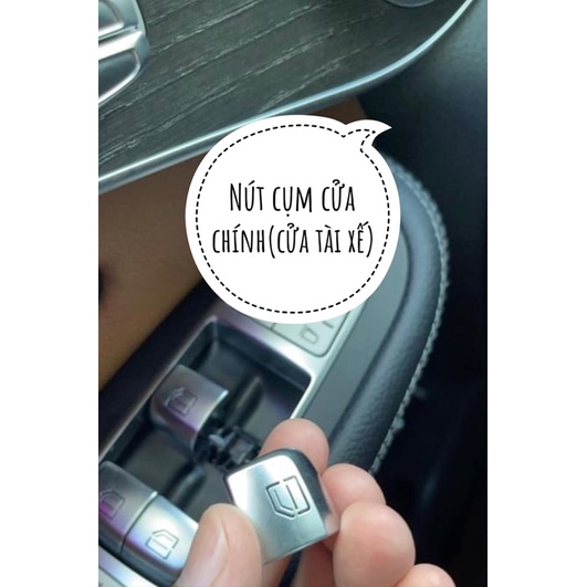 Nút nâng hạ kính xe C200 C250 C300 GLC200 GLC250 GLC300 E200 E250 E300 chính hãng Merxedes