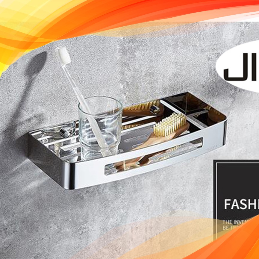 Kệ thẳng đơn 1 tầng phòng tắm Inox SUS 304 9049