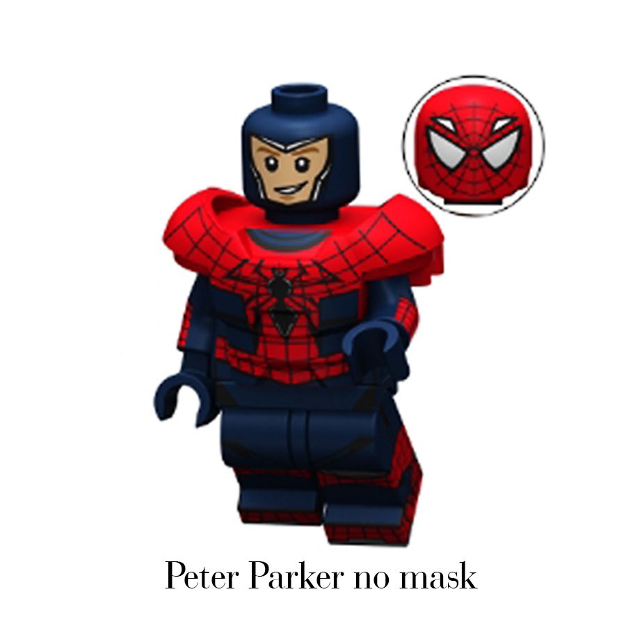 minifigures các nhân vật trong phim spider man in spider verse