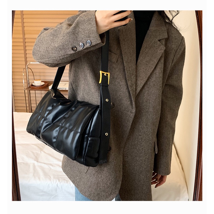 Túi đeo chéo IELGY dáng vuông nhỏ thiết kế đơn giản thời trang Hàn Quốc