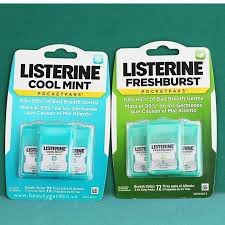 Miếng Ngậm Thơm Miệng, Diệt Khuẩn Listerine - 1 vỉ 3 hộp