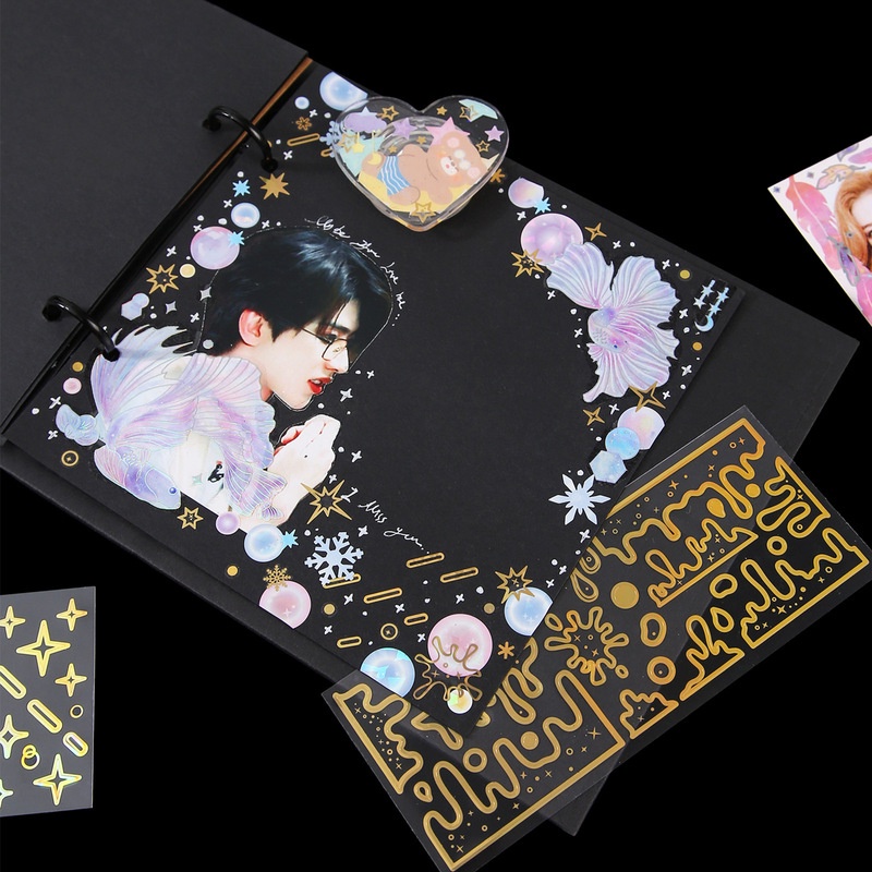 Bộ 3 Tấm Hình Dán Họa Tiết Lông Vũ Nhiều Màu Sắc MOHAMM