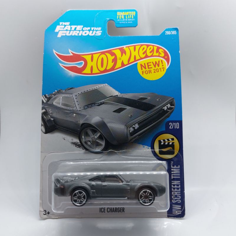 ❈ ็ ก Hot wheels ICE CHARGER THE FAST OF THE FURIOUS 266 / 365 new2017 (ib54)