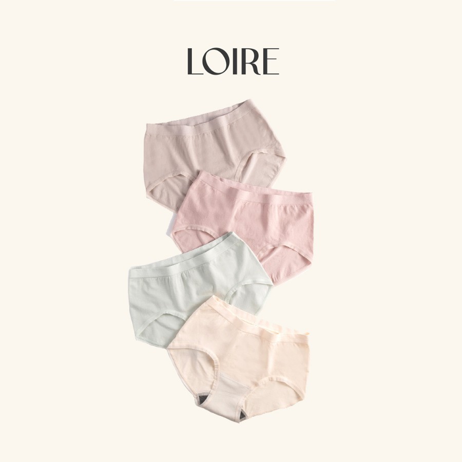 [Mã WABR2711 giảm 10% đơn 250K] Hộp quần lót Cotton QL07 (4 chiếc) Loirechic