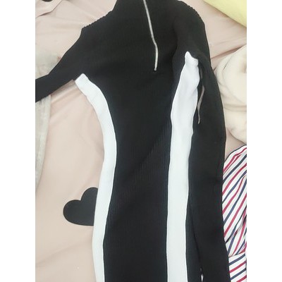 [Hàng order] Váy len body đầm dệt kim mỏng ôm sát tôn dáng V73