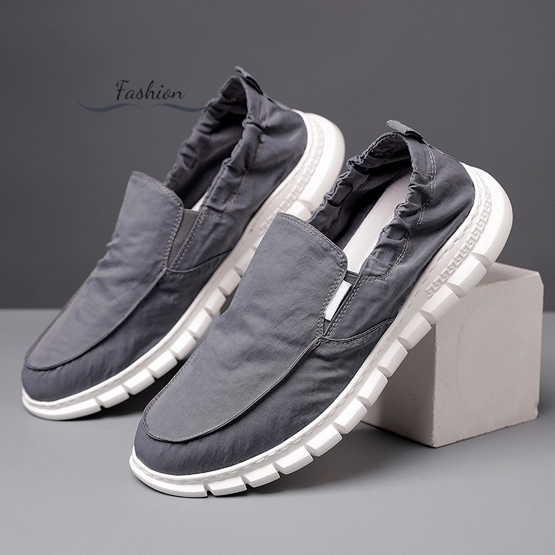 Ds Men's Shoes Casual Canvas Breathable Comfortable Cloth Non Slip Shoes for Summer @vn
