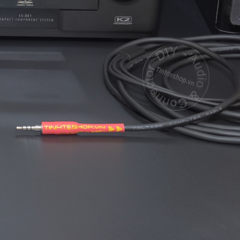 Dây 3.5 ra hoa sen audio + video cho TV Sony DIY 0.5 đến 5 mét - 3.5mm to 3 RCA cable
