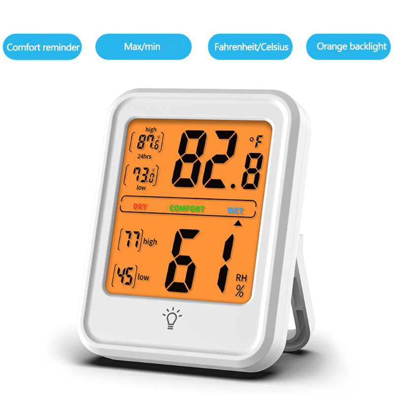 Máy Đo Nhiệt Độ Và Độ Ẩm Màn Hình LCD