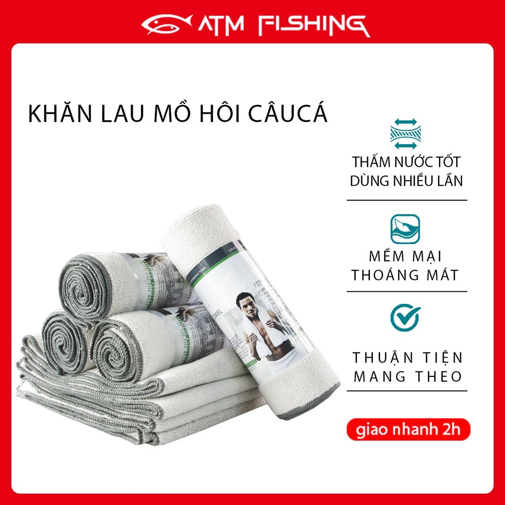 Khăn Lạnh, Khăn Kau Mồ Hôi Dã Ngoại, Câu Cá, Chơi Thể Thao Kích Thước 90 x 40