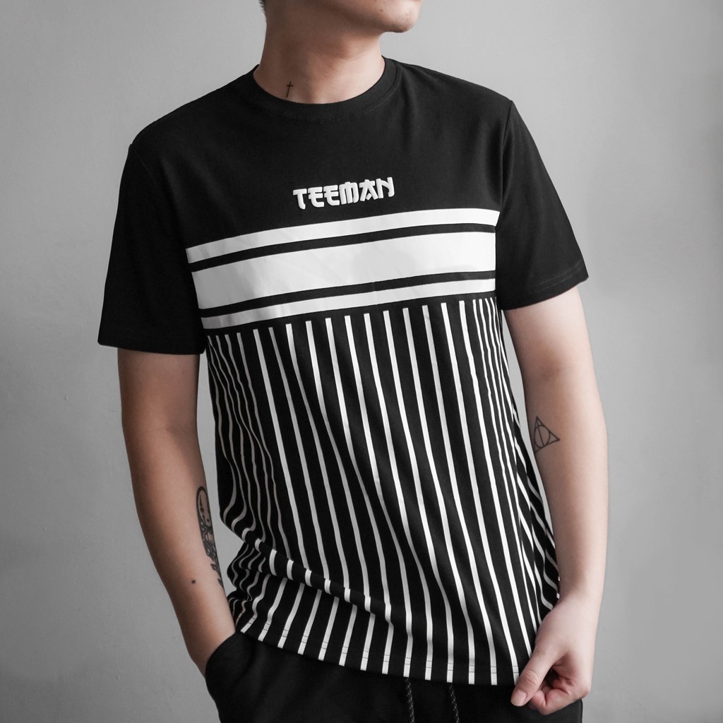 Áo thun nam cổ tròn Teeman Typo phong cách Casual - HAFOS | BigBuy360 - bigbuy360.vn