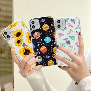 Ốp Điện Thoại Mềm Hình Hành Tinh Cho iPhone 5 5s SE X 6s 7 8 6SPlus 6Plus 7Plus 8Plus X XR XSMAX 11 12 13 Pro Promax SE 2020 SE3
