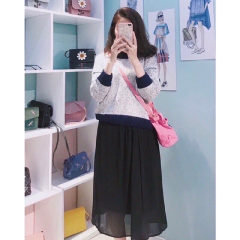 chân váy voan nữ có lót trong siêu xinh | BigBuy360 - bigbuy360.vn