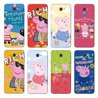 Ốp điện thoại TPU hình heo Peppa cho Samsung Galaxy J5 Prime /J7 prime /ON7 2016
