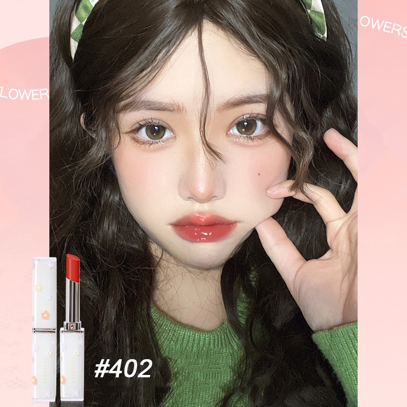 Son Thỏi Bóng MEMERABA Water Glow Among Flowers Lipstick