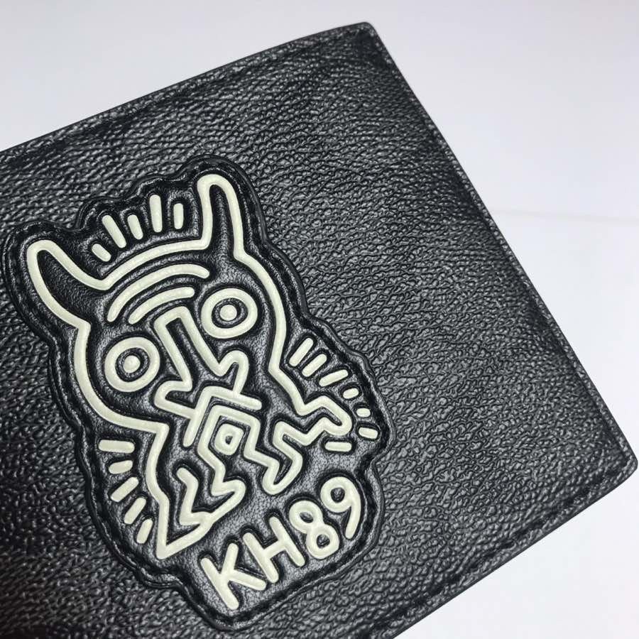 Ví Ngắn Xuất Khẩu Từ Nam COACH Với Túi Vải Bao Phủ Đầy Đủ