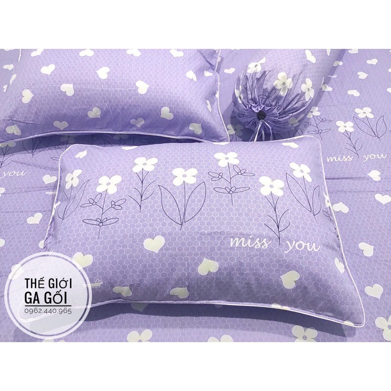 VỎ GỐI NẰM COTTON 100% THẮNG LỢI (ĐỦ KÍCH THƯỚC INBOX CHỌN MẪU)