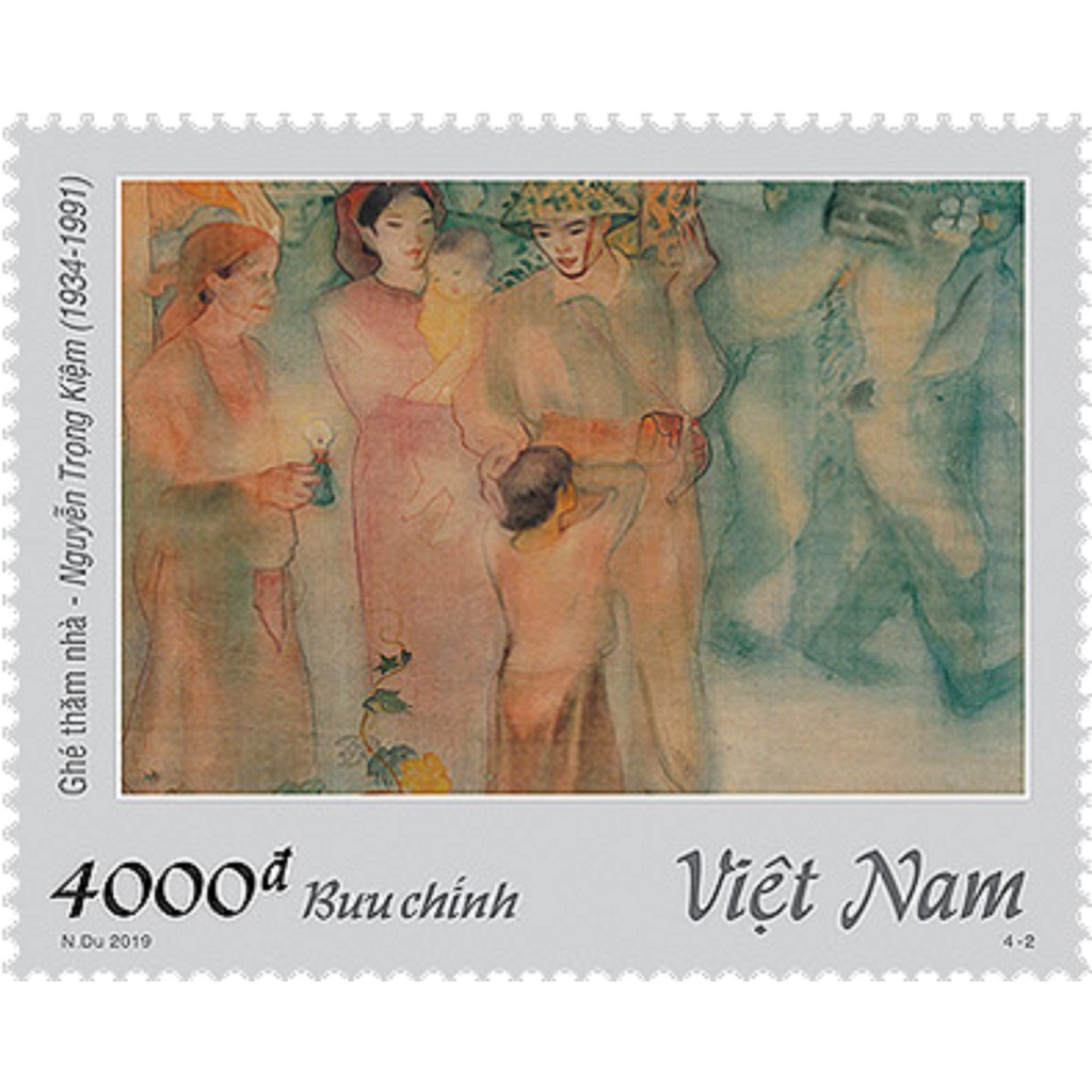 P1. Tem bưu chính sưu tầm  - Stamp -   - Phần 1: Nghệ thuật - thủ công