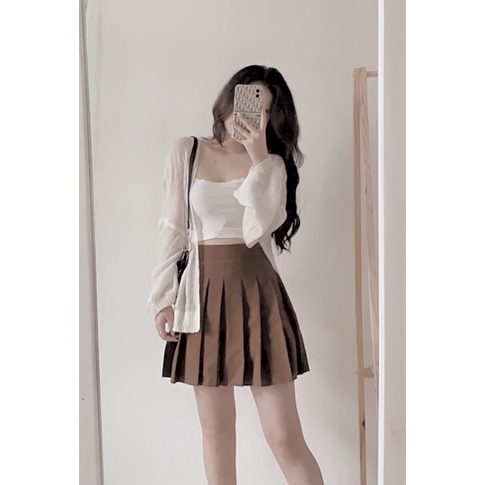 CHÂN VÁY TENNIS ULZZANG (ảnh thật/sẵn)