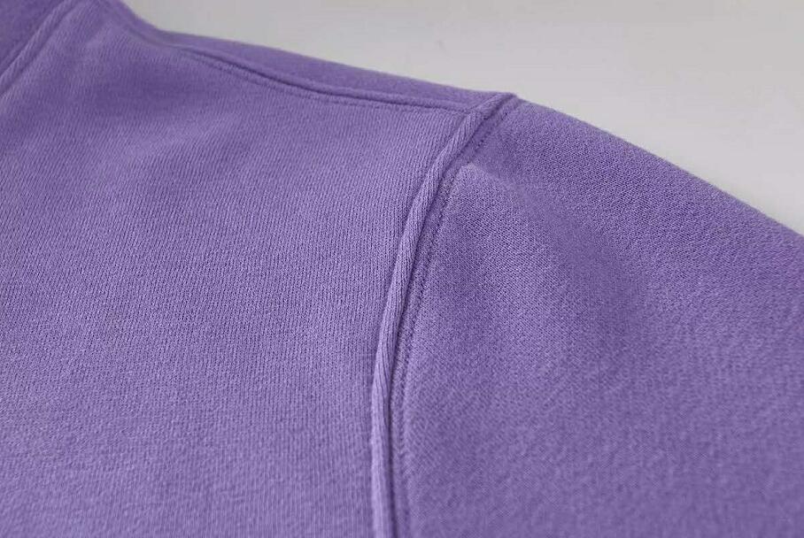 Áo Hoodie Nhung Thêu Họa Tiết Chữ Thời Trang Trẻ Trung Cho Nam Và Nữ | BigBuy360 - bigbuy360.vn