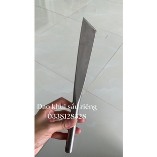 Dao inox dao khui sầu riêng dài 25cm