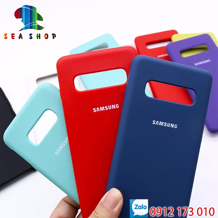 Ốp lưng chống bẩn Samsung Galaxy S10 & S10 Plus - Bên trong có lot nhung - Chất liệu nhựa dẻo - Siêu bền màu