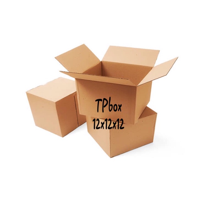 Hộp giấy carton size 12x12x12 giá rẻ - bộ 20 hộp